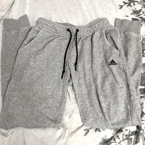 Adidas gray joggers